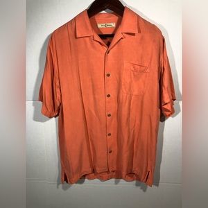 Tommy Bahama Al Fresco Men’s 100% silk shirt size M